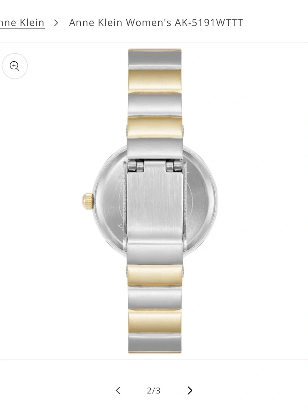 Anne Klein Women’s Watch AK-5191 WTTT.